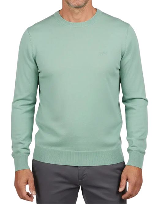 Maglione girocollo in cotone Hugo Boss | 50556344373
